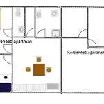 דירה Bella Badacsony Apartmanhaz בדקסוניטומאי