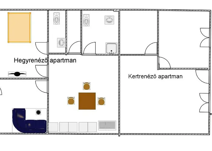 Daire Bella Badacsony Apartmanhaz Badacsonytomaj